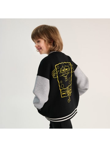 COOL CLUB Sweatvest zwart/grijs