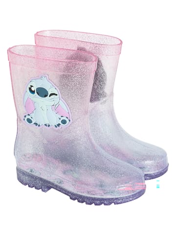 Gummistiefel in Lila