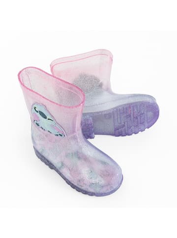 Gummistiefel in Lila
