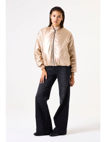 Garcia Omkeerbare blouson goudkleurig/crème
