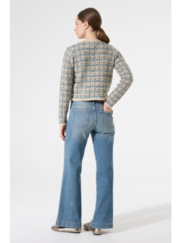 Garcia Cardigan in Beige/ Hellblau