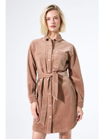 Garcia Cordkleid camel