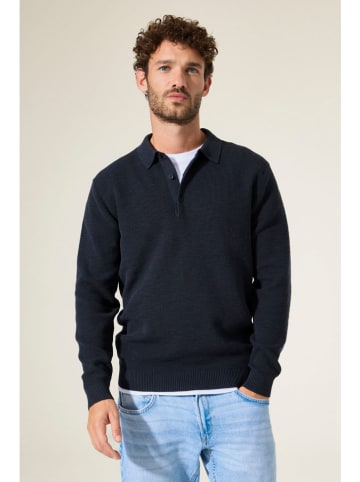 Garcia Sweter w kolorze granatowym