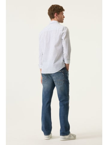 Garcia Blouse wit/blauw