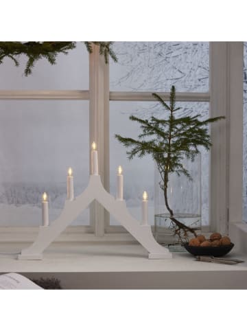 STAR Trading Led-vensterbanklamp  "Alma" wit - (B)44 x (H)33,5 cm