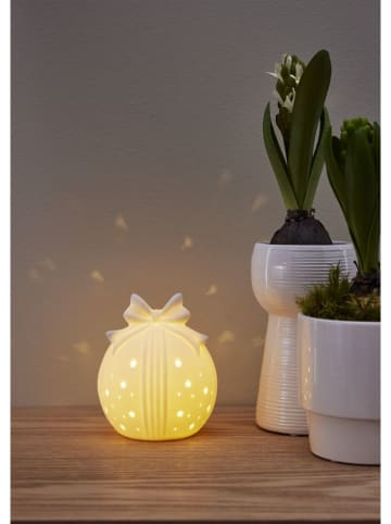 STAR Trading Decoledfiguur "Rozy" wit - (H)11 x Ø 9 cm