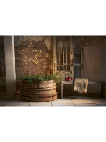 STAR Trading Led-tuinsteker "Barlumi" zwart - (B)40 x (H)80 cm