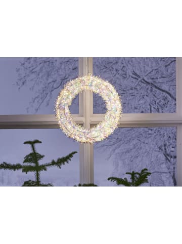 STAR Trading LED-Kranz "Magic" in Weiß - Ø 30 cm