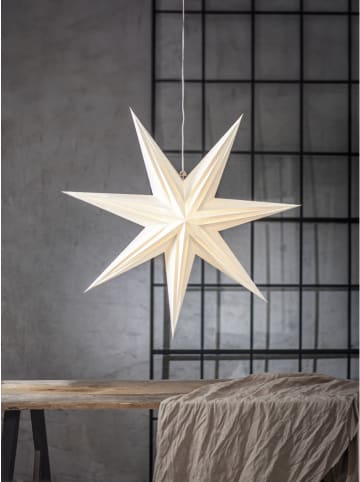 STAR Trading Papierstern "Holly" in Weiß - Ø 75 cm