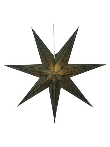 STAR Trading Papieren ster "Holly" groen - Ø 75 cm