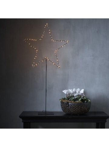 STAR Trading LED-Standstern "Mira" in Schwarz - (B)50 x (H)100 cm