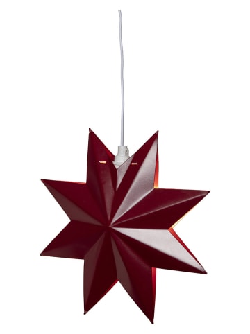 STAR Trading Gwiazda metalowa "Classic" w kolorze czerwonym - Ø 28 cm