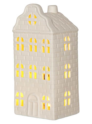 STAR Trading 3er-Set: LED-Dekofiguren "Vinter" in Weiß - (B)7 x (H)15 cm