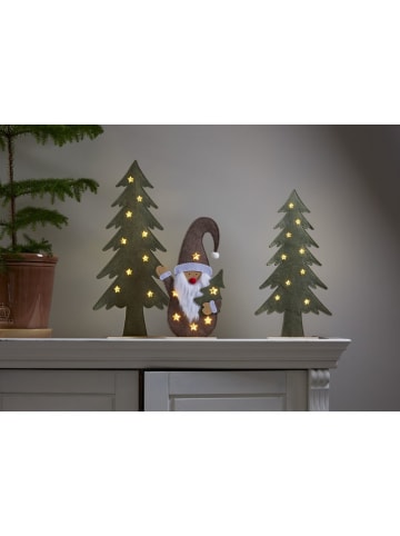 STAR Trading Led-decoratieobject "Fabbe" beige - (B)17,5 x (H)30 cm