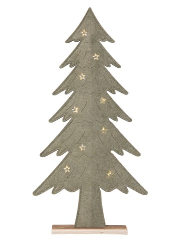 Led-decoratieobject "Fabbe" kaki - (B)23 x (H)44,5 cm