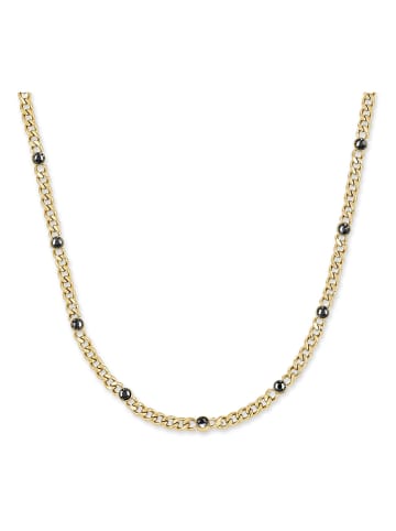 Copenhagen Studios Gecoate Ketting met kristallen - (L)45 cm