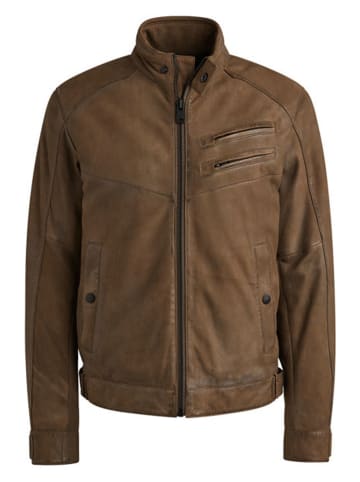 Vanguard Lederjacke in Hellbraun