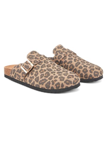 Freyling Clogs in Beige/ Braun