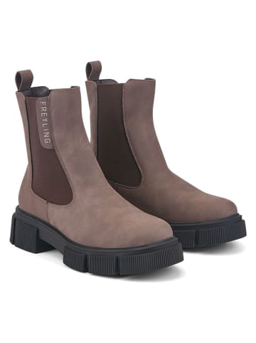 Freyling Chelseaboots bruin
