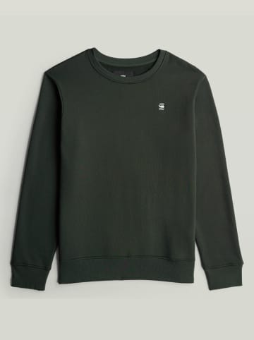 G-Star Sweatshirt in Dunkelgrün