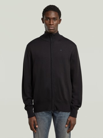 Wollcardigan in Schwarz