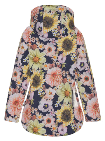 molo Softshelljacke in Dunkelblau/ Gelb