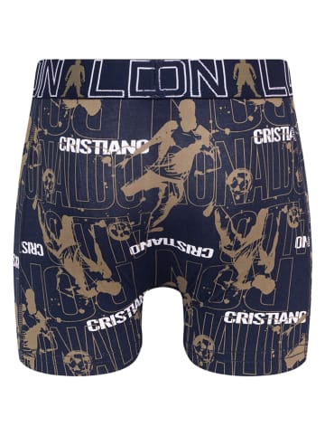 CR7 2-delige set: boxershort grijs/donkerblauw