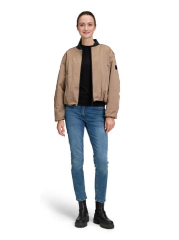 AMBER & JUNE Übergangsjacke in Beige