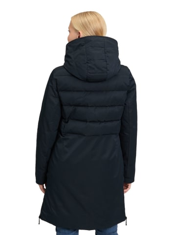 AMBER & JUNE Wintermantel donkerblauw