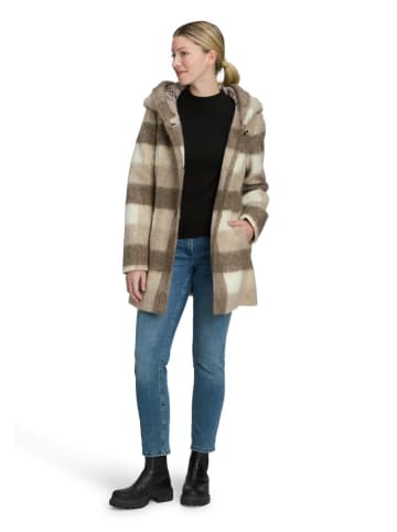 AMBER & JUNE Tussenmantel lichtbruin/beige