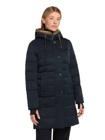 Wintermantel donkerblauw