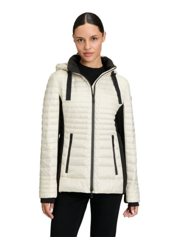 Steppjacke in Creme