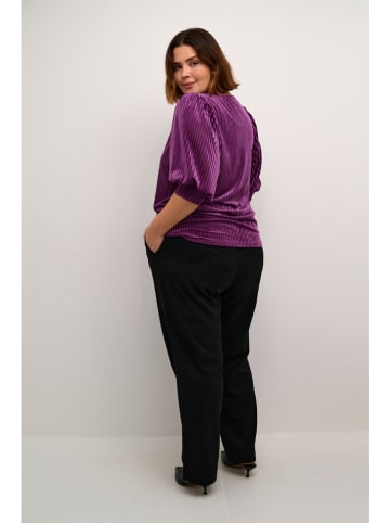 Samtshirt "cacanna" in Lila