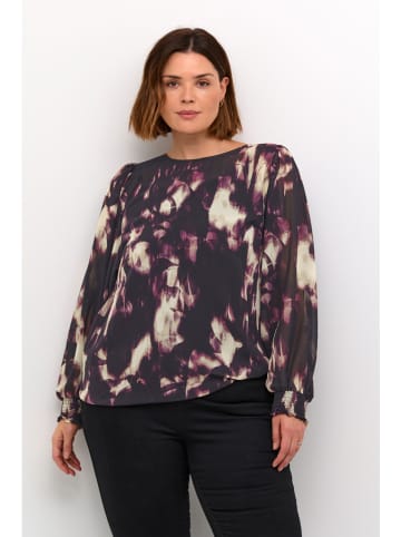 KAFFE curve Bluse "nour" in Lila