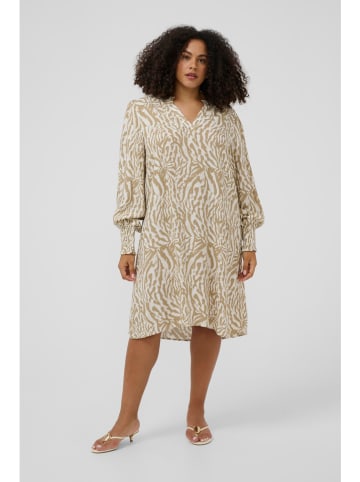 KAFFE curve Kleid "mahlena" in Beige