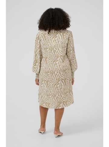 KAFFE curve Kleid "mahlena" in Beige