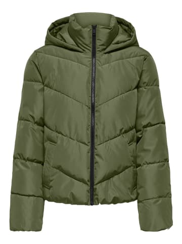 ONLY Winterjacke in Oliv