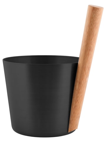 Rento Saunakübel in Schwarz - 5 l