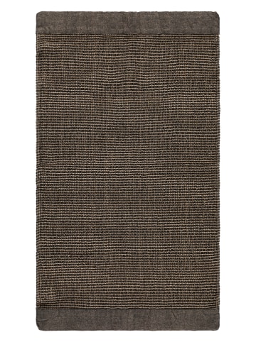 Rento Ręcznik w kolorze czarno-beżowym do rąk - 90 x 180 cm