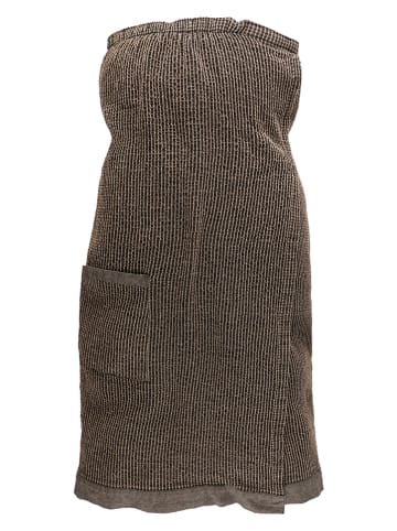 Rento Saunakilt zwart/beige - (L)85 x (B)145 cm