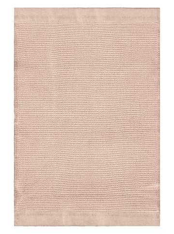 Rento Handdoek beige/wit - (L)50 x (B)70 cm