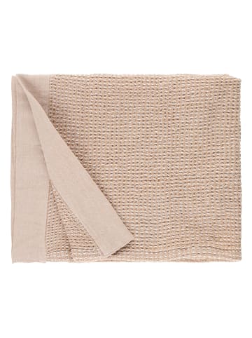 Rento Saunasitzbezug ''Kenno'' in Beige/ Weiß - (L)60 x (B)160 cm