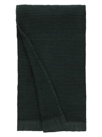 Rento Ręcznik w kolorze czarno-ciemnozielonym do rąk - 90 x 180 cm