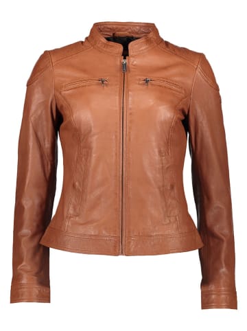 Bugatti Lederjacke in Hellbraun