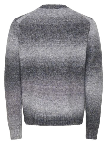 ONLY & SONS Pullover "Mack" in Grau