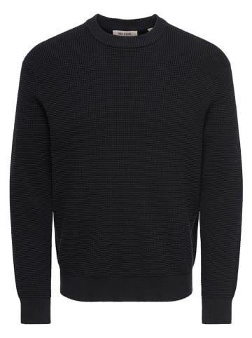 ONLY & SONS Trui "Marius" zwart