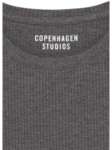 Copenhagen Studios Pyjama-Oberteil in Anthrazit