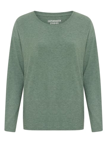 Copenhagen Studios Pyjama-Oberteil in Grün