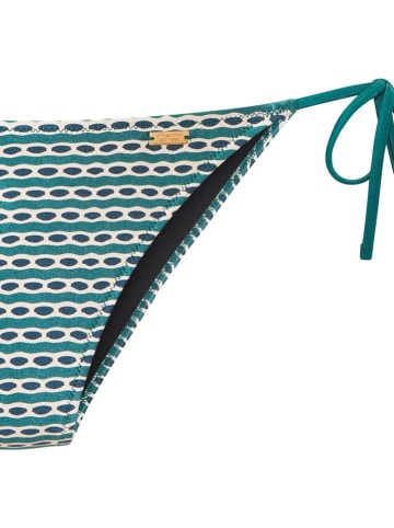 Copenhagen Studios Figi bikini w kolorze morsko-kremowym