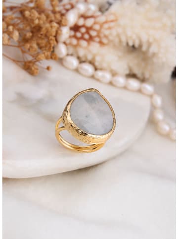 L'Atelier de Gaia Vergold. Ring mit Edelstein